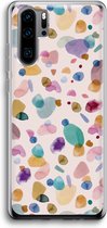 Case Company® - Huawei P30 Pro hoesje - Terrazzo Memphis - Soft Cover Telefoonhoesje - Bescherming aan alle Kanten en Schermrand