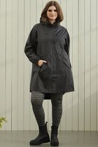 Zhenzi TAEL parka dunne leatherlook