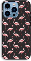 Case Company® - iPhone 13 Pro hoesje - Flamingo - Biologisch Afbreekbaar Telefoonhoesje - Bescherming alle Kanten en Schermrand