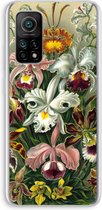 Case Company® - Xiaomi Mi 10T hoesje - Haeckel Orchidae - Soft Cover Telefoonhoesje - Bescherming aan alle Kanten en Schermrand