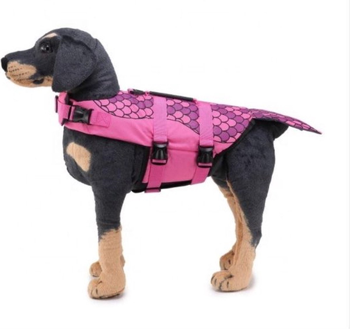 Dogs&Co Zwemvest voor honden MERMAID Maat L - reddingsvest - zwemondersteuning voor honden