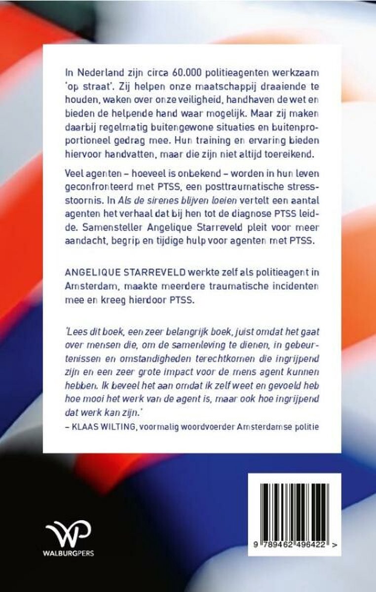 Als de sirenes blijven loeien - back cover