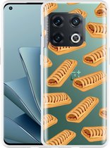 OnePlus 10 Pro Hoesje Frikandelbroodjes - Designed by Cazy