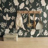 Roomblush - Behang Into Fall - Groen - Vliesbehang - 200cm x 285cm