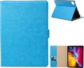 Luxe Tablet Hoes - Geschikt voor iPad Pro 11 inch Hoes - Blauw