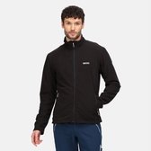 De Regatta Stanner II Fleece - outdoortrui - heren - hele rits - lichtgewicht - Zwart