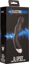 E-Stimulation G/P-Spot Vibrator - Black - G-Spot Vibrators black