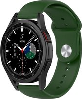 Strap-it Samsung Galaxy Watch 4 Classic 46mm sport band - legergroen