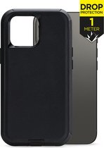 Mobilize Defender Telefoonhoesje geschikt voor Apple iPhone 13 Pro Hoesje Hardcase Backcover Shockproof - Zwart