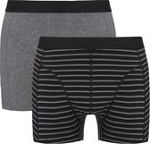 Ten Cate Boxershorts Goodz Black Stripe 2-Pack