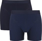 Ten Cate Boxershorts Goodz Navy & Graphic Stripe 2-Pack