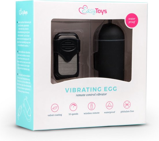 Easytoys Vibratie Ei Zwart Bol easytoys-vibratie-ei-zwart-bol