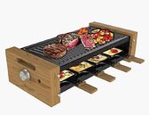 Cecotec Houten raclette Cheese&Grill 8200 Wood Black
