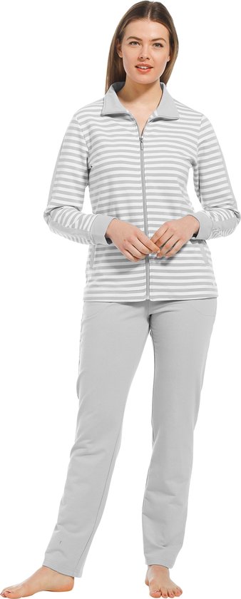Pastunette dames huispak 80221-152-8 grijs - Grijs - 52