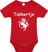 Rompertjes baby Tukkertje Twente- baby kleding met tekst - kraamcadeau jongen meisje - maat 80