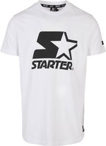 Starter Heren Tshirt -XL- Logo Wit