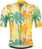 Rogelli Hawaii Fietsshirt Heren Geel/Groen - Maat XL