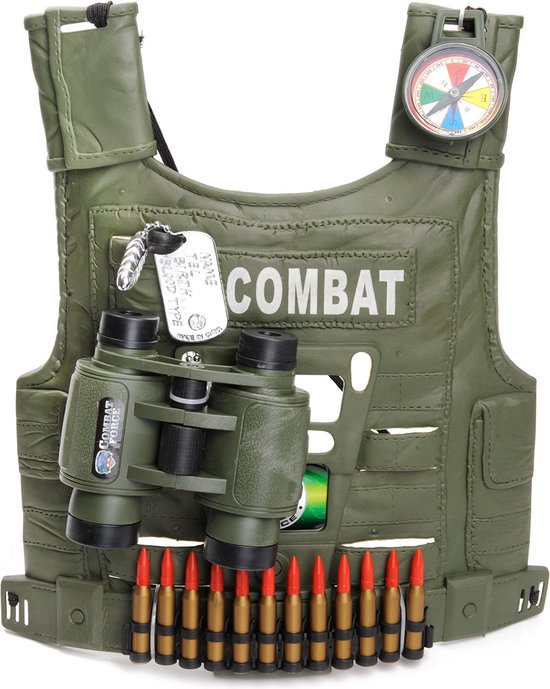 Army Forces speelset in zak, 5 delig - Carnavalskleding