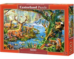 foto van Castorland Legpuzzel Forest Life 500 Stukjes