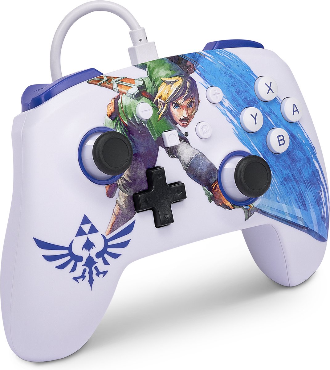 PowerA Geavanceerde Bedrade Controller - Nintendo Switch - Master Sword Attack – foto 3
