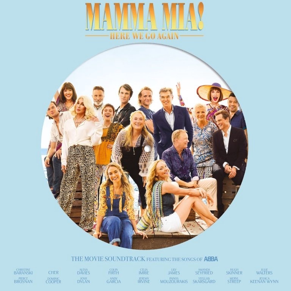 Cast Of Mamma Mia! The Movie - Mamma Mia! Here We Go Again (2 LP) (Limited Edition) (Picture Disc) - ABBA
