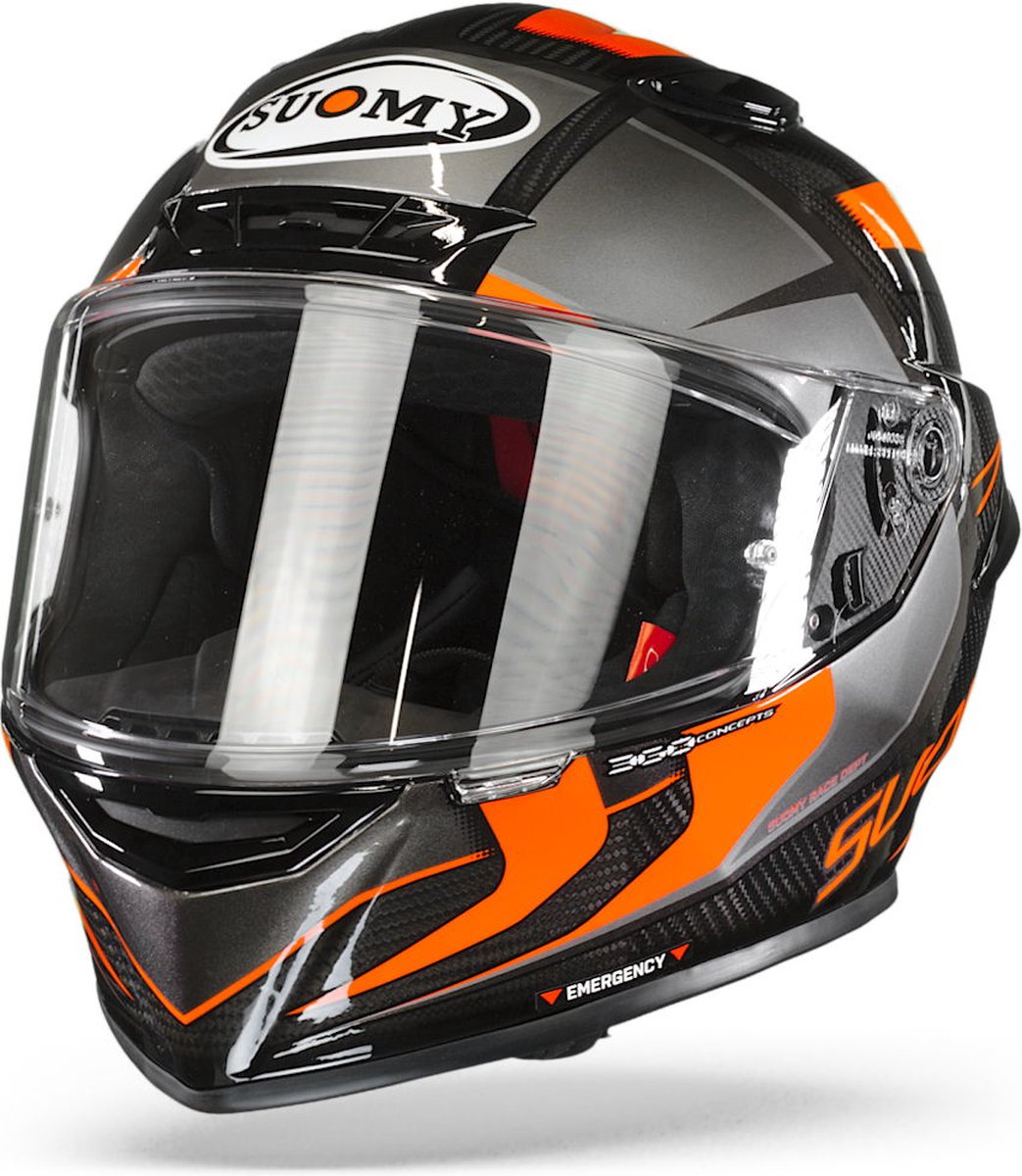 Suomy TX Pro Advance Black Orange M