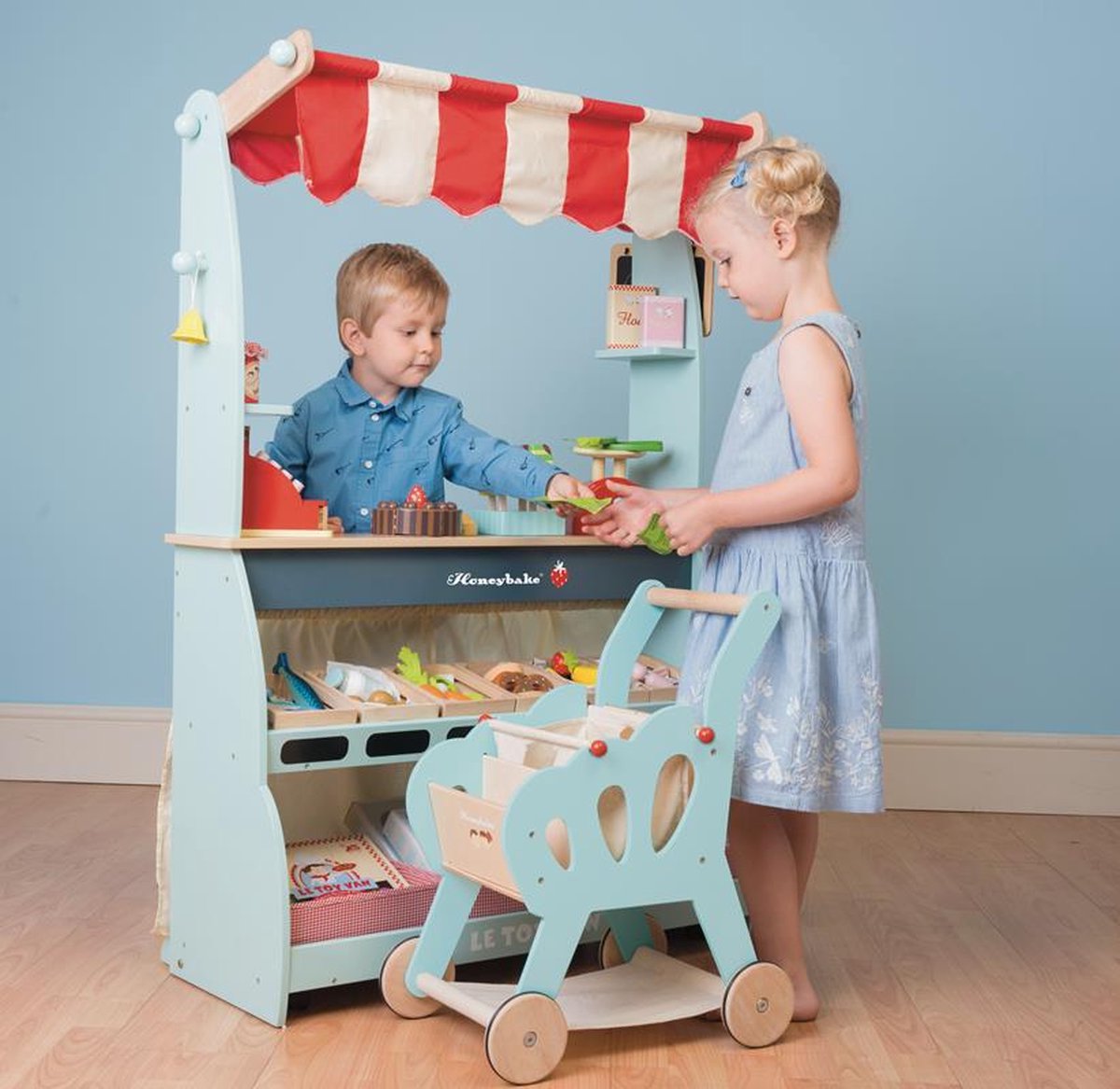 Le Toy Van - Eetkaffee en winkeltje Honeybake - Houten kinderkeuken — afbeelding 16