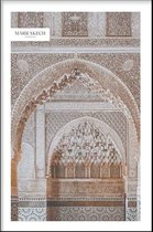 Walljar - Moroccan Architecture II - Muurdecoratie - Poster