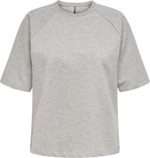 Only ONLDREAMER LIFE KEY SS TOP - Light Grey Light Grey