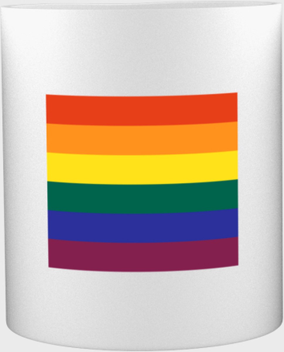 Akyol® Lgbt Mok met opdruk | lgbt pride | Regenboog | Lgbt | 350 ML inhoud