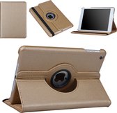 Apple iPad Mini 2-3 Goud 360 graden draaibare hoes - Book Case Tablethoes