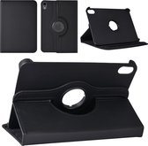 iPad Mini 2021 Book Case Tablethoes - Zwart - 360 graden draaibaar