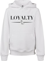 Urban Classics Kinder hoodie/trui -Kids 110/116- Loyalty Wit