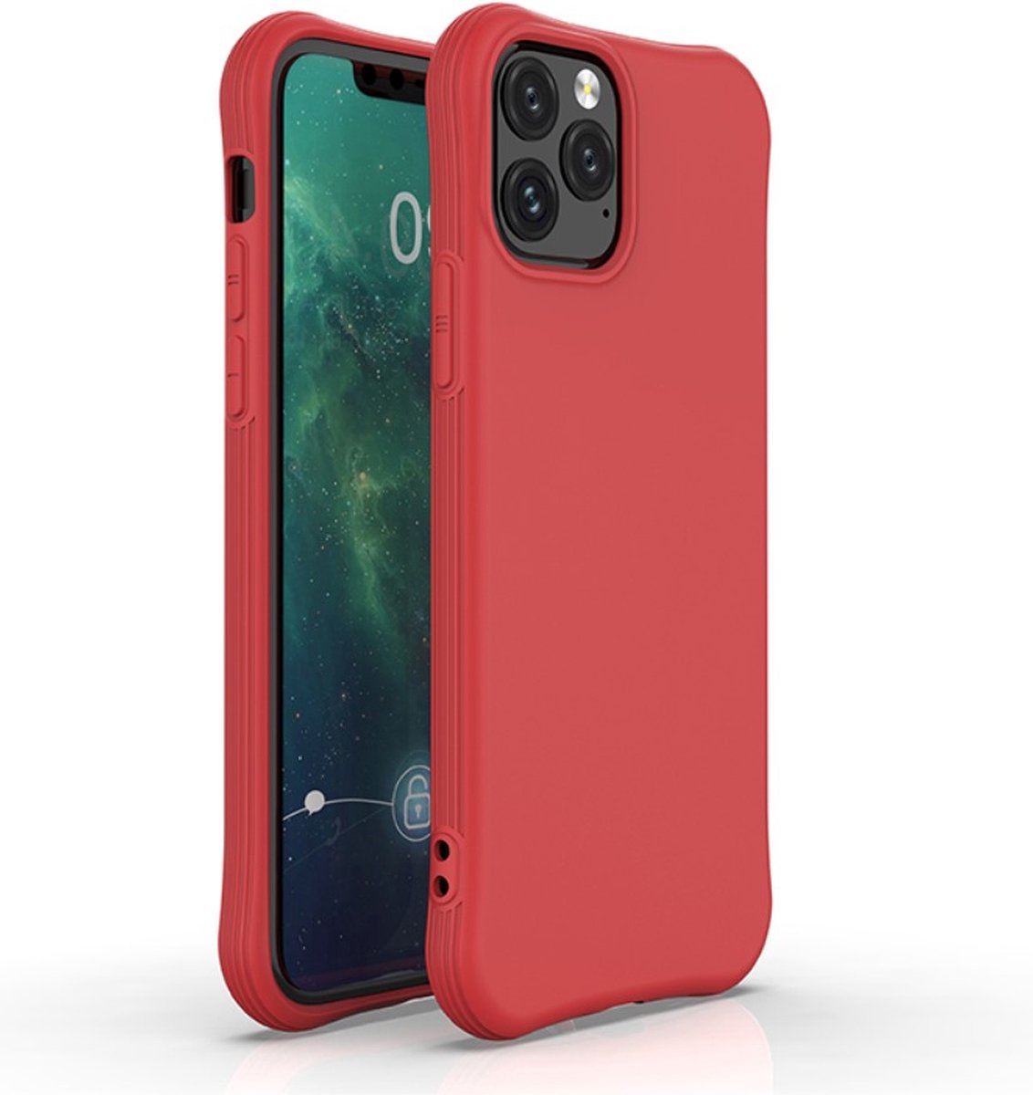 Peachy Soft case TPU hoesje voor iPhone 11 Pro - rood