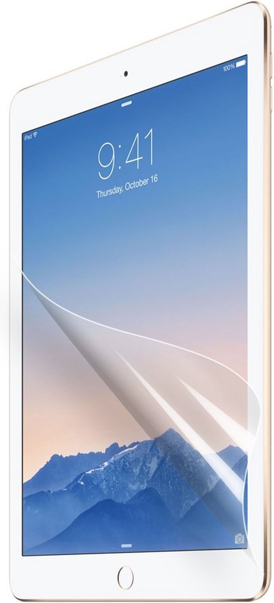 Peachy Screenprotector geschikt voor iPad 2017 2018 Beschermfolie SuperGuard