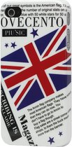 Peachy iPhone 4/4s Britse Engelse vlag flag krant magazine hoesje case Ovecento