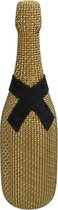 SVJ Home Decorations Champagne Beeld - 11 x 11 x 40 cm - Polyresin - Goud