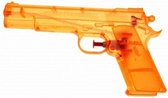 25x Doorzichtig oranje waterpistool 20 cm - Buitenspeelgoed - Waterpistolen