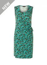 ES&SY Warda Jurk - Aqua/Multi-Colour - maat 44