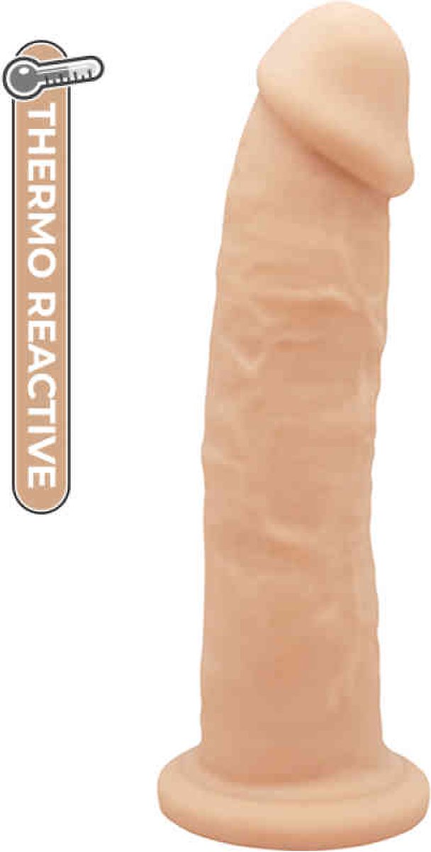 Goedkoopste Dildo met Zuignap Real Love 22.9 cm - Beige