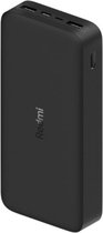 Xiaomi 0190997000210 banque d'alimentation électrique Lithium Polymère (LiPo) 20000 mAh Noir