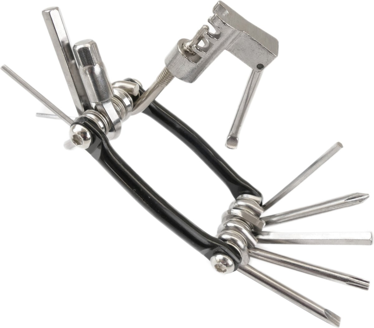 PrimeMatik - Multifunctioneel fietstool met zeshoekige schroevendraaier en kettingklinker