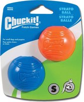 Chuckit! Strato Ball - Hondenspeeltje - Hondenbal - Chuckit bal - Rubber - 2 stuks - ø 5 cm - Small