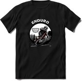 Enduro T-Shirt | Mountainbike Fiets Kleding | Dames / Heren / Unisex MTB shirt | Grappig Verjaardag Cadeau | Maat L