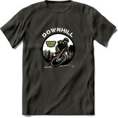 Downhill T-Shirt | Mountainbike Fiets Kleding | Dames / Heren / Unisex MTB shirt | Grappig Verjaardag Cadeau | Maat XXL