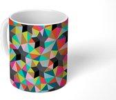 Mok - Koffiemok - Sterren - Glas in lood - Patronen - Mokken - 350 ML - Beker - Koffiemokken - Theemok