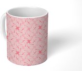 Mok - Koffiemok - Koraal - Roze - Zee - Design - Mokken - 350 ML - Beker - Koffiemokken - Theemok