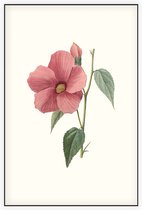 Hibiscus Aquarel (Hibiscus) - Foto op Akoestisch paneel - 150 x 225 cm