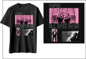 Tupac - Photo Mix Heren T-shirt - S - Zwart