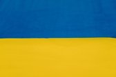 Oekraïense Vlag - Oekraine - Ukraine Flag 91cm / 152cm - 100% Polyester - Makkelijk op te hangen - Dubbelzijdige print